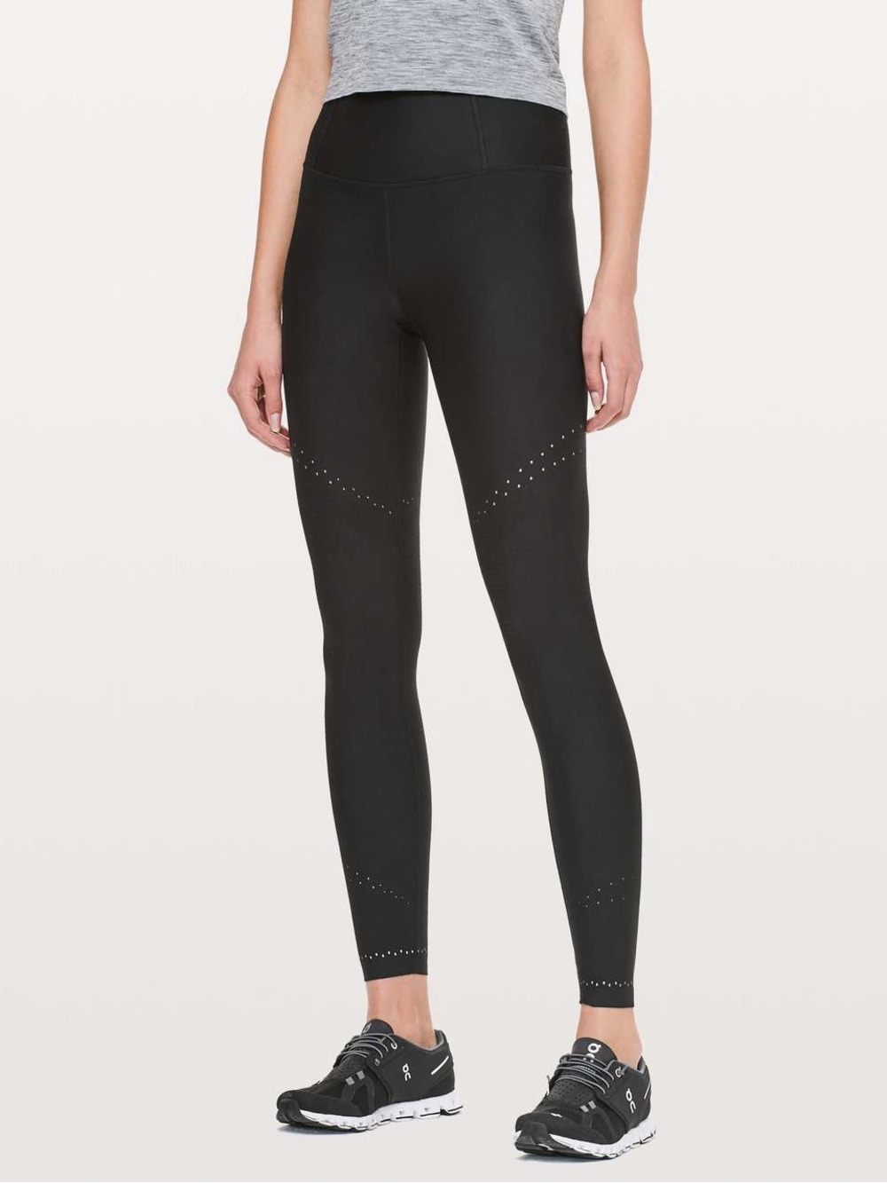 🖤 NWT Lululemon Zoned In Tight 27" High-Rise Black Running Leggings Size 4